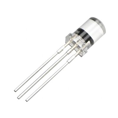 Przezroczysta soczewka LED z otworem przelotowym, prąd pracy 30mA, mała prędkość sygnału, mniej niż 200mA, przeznaczona do sygnalizacji elektronicznej